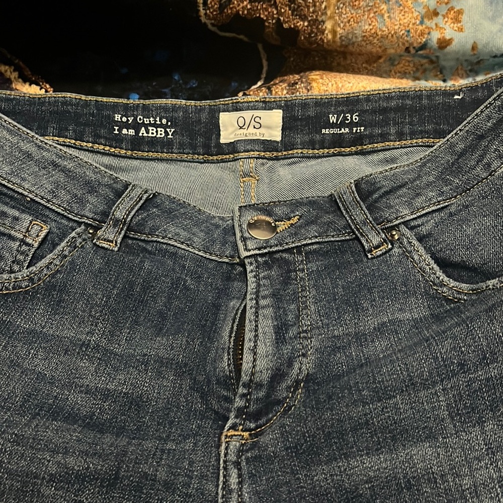 Jean shorts worn once or twice size W36